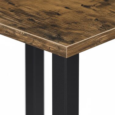 Relaxdays Приставний столик Індустріальний, 2 яруси