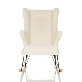 Крісло-шезлонг MAPOON, оббивка Bouclé, білий колір, hjh LIVING