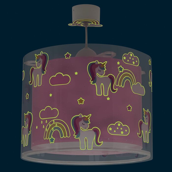 Підвісний світильник для дитячої кімнати Dalber Єдинороги і радуга