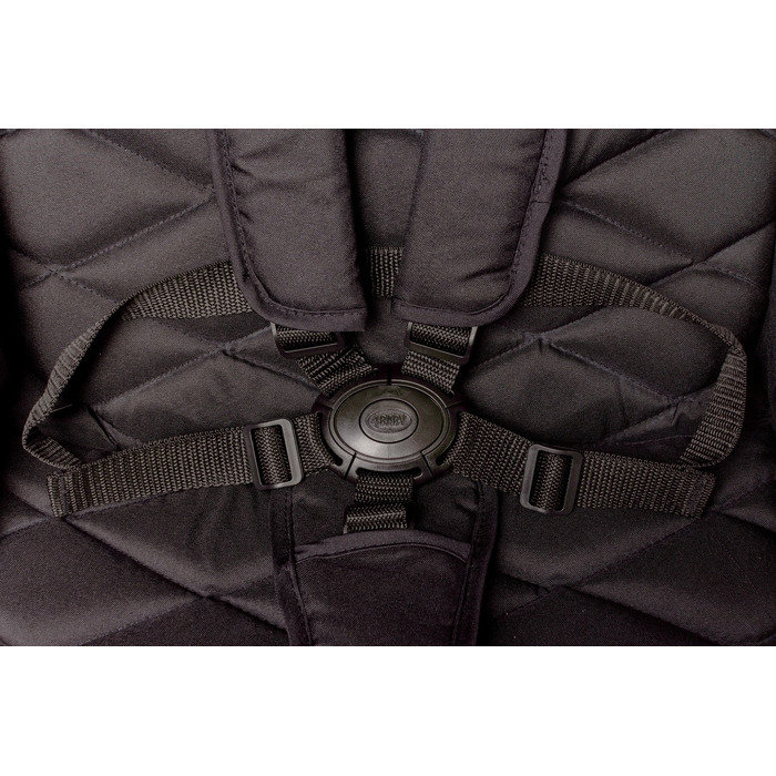 Дитячий візок-прогулянка 4Baby Stinger PRO, гелеві колеса, алюмінієва рама, до 22 кг, Black