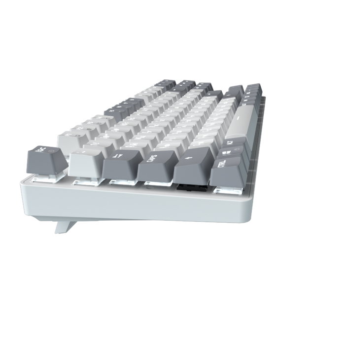 Дротова механічна клавіатура GamePro Genesis Metallic (MK110W) 87% Red switches