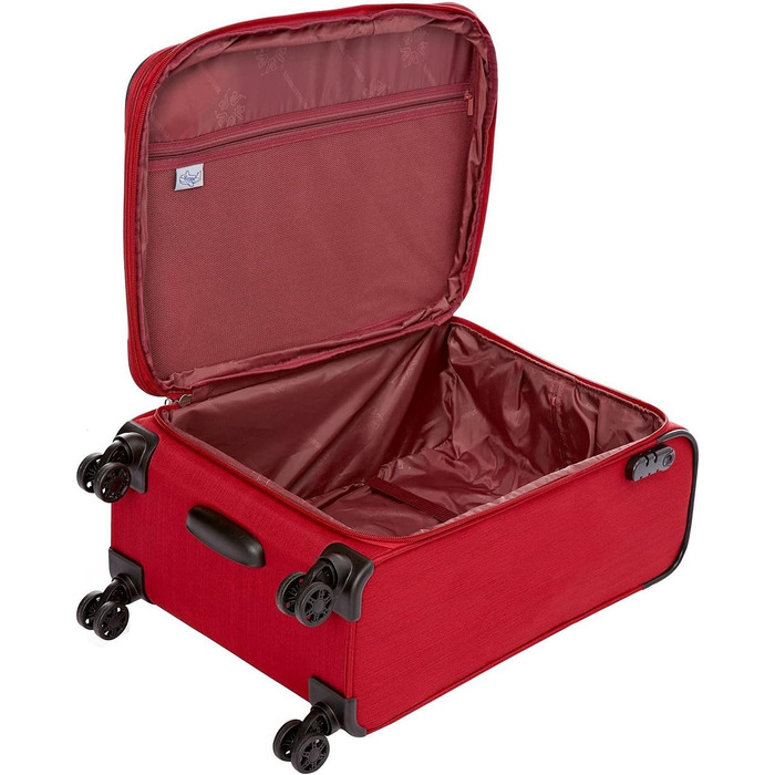 Валіза каюти LYS Paris, м'яка, розсувна, червона, Валіза Valise Cabine Souple Extensible, валіза Red Valise Cabine Souple Extensible