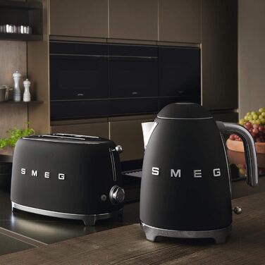 Чайник електричний SMEG Anni50, чорний матовий KLF03BLMEU