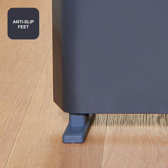 Конвектор BLACK+DECKER BXCSH1800E, 1800 Вт, чорний, з можливістю монтажу на стіну, аналогове керування