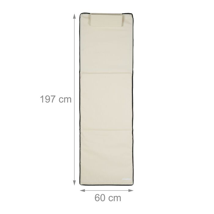 Relaxdays Пляжний килимок із сонцезахисним парасолькою