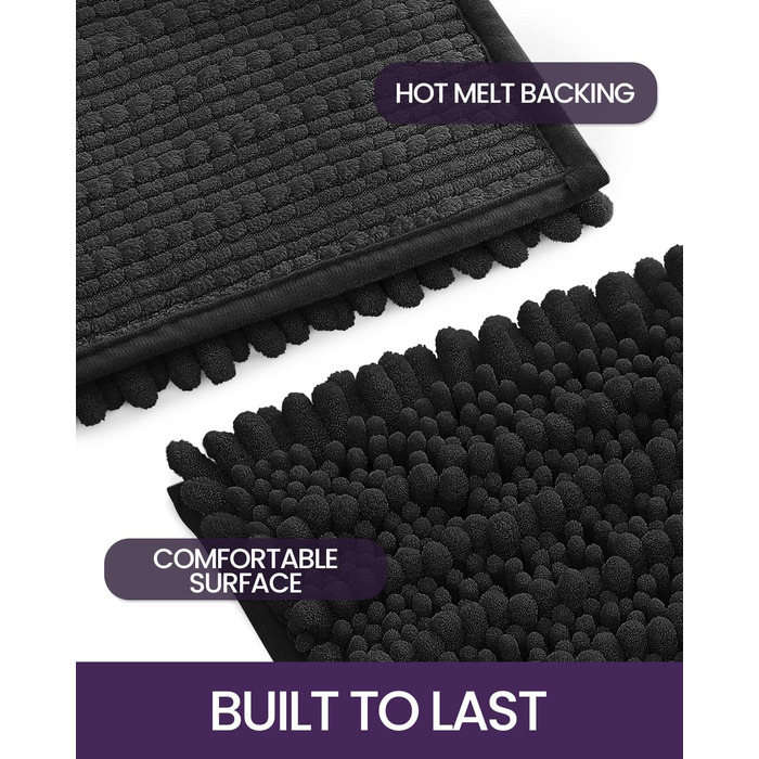 Килимок для ванної кімнати DEXI, м'який, поглинаючий, з бавовняного жакарду, антиковзний, для ванни, душу, аксесуари для ванної кімнати, декор, 50,8 x 81,3 см, оливковий