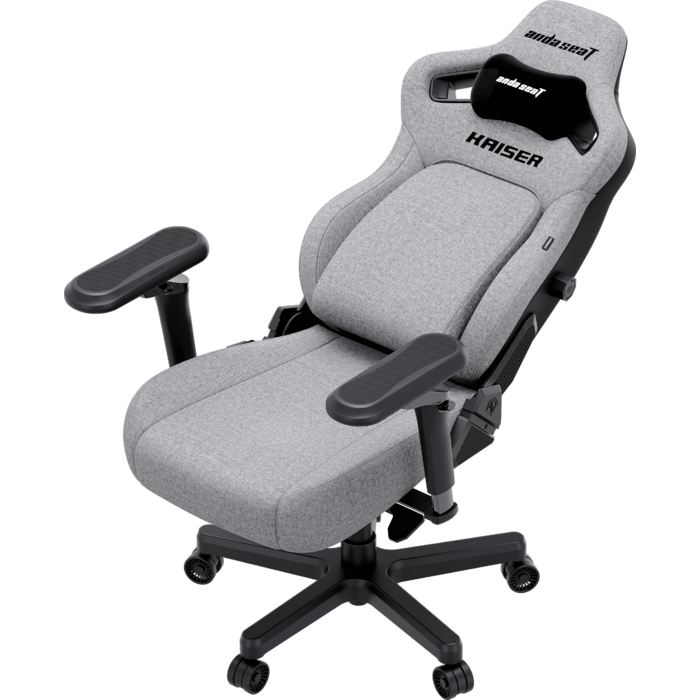 Крісло ігрове Anda Seat Kaiser 4 V2 Size XL Gray Fabric