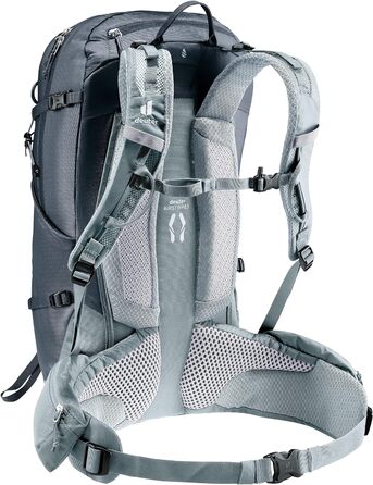 Рюкзак для походів deuter Men's Trail Pro 33 (Модель 2024) Via Ferrata (1 упаковка) 33 л Чорно-сланцевий