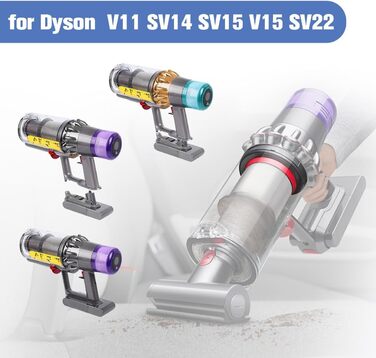 Змінний контейнер для пилу DrRobor для пилососа Dyson V10/V11, аксесуари 969509-01