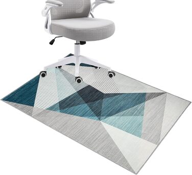 Килимок для захисту підлоги під стілець: 90x120 см, антиковзаюча підкладка для офісного/ігрового крісла, килимок для захисту від подряпин