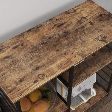 Стелаж для кухні SogesHome SH-171-BK (Retro) 90 x 40 x 83 см - органайзер для зберігання