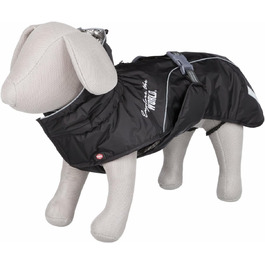Водовідштовхувальна та вітрозахисна зимова куртка для собак WINTERANTEL Explore, 45 c BLACK, можна прати в пральній машині - 67844 (XS)