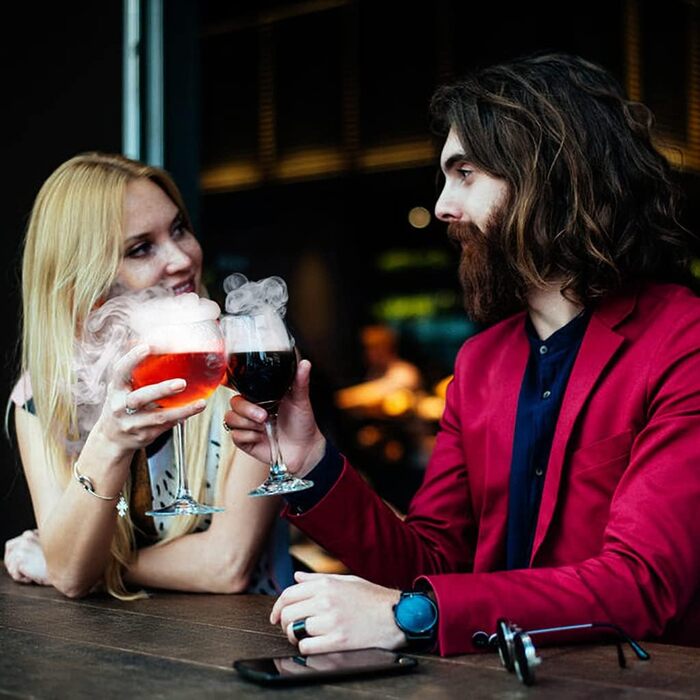 Набір для копчення коктейлів: 4 дерев'яні стружки, аксесуар для віскі, коктейлів, кави, бурбону, м'яса (бук)