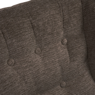 Крісло-релакс / Крісло-навушник HAVENIO, тканина темно-сіра, hjh LIVING