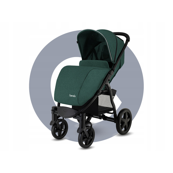 Дитячий прогулянковий візок Lionelo LO-ANNET PLUS GREEN FOREST