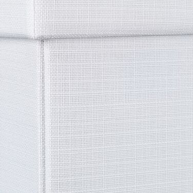 Relaxdays Складний табурет з місцем для зберігання, льон