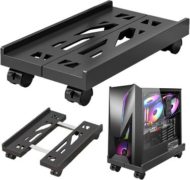 Підставка для комп'ютера настільна, 40x40x7 см, мобільна, універсальна, для ПК, ігрового комп'ютера, офісу