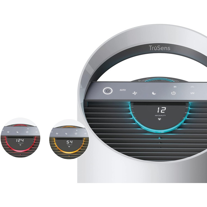 Повітряний очисник Leitz TruSens Z-1000: захист від вірусів, алергенів, пилу та запахів, UV-C лампа, до 23 м²