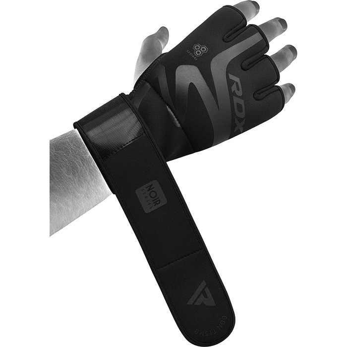 Гексоген внутрішні Рукавички боксерські бинти для ММА рукавички для бойових мистецтв рукавички з мішків з піском спаринг внутрішні тренувальні рукавички для грепплінгу (багаторазові) Чорний М