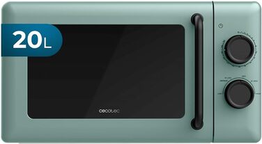 Мікрохвильова піч Cecotec Proclean 3010 Зелена, 20 л, 700 Вт, механічна
