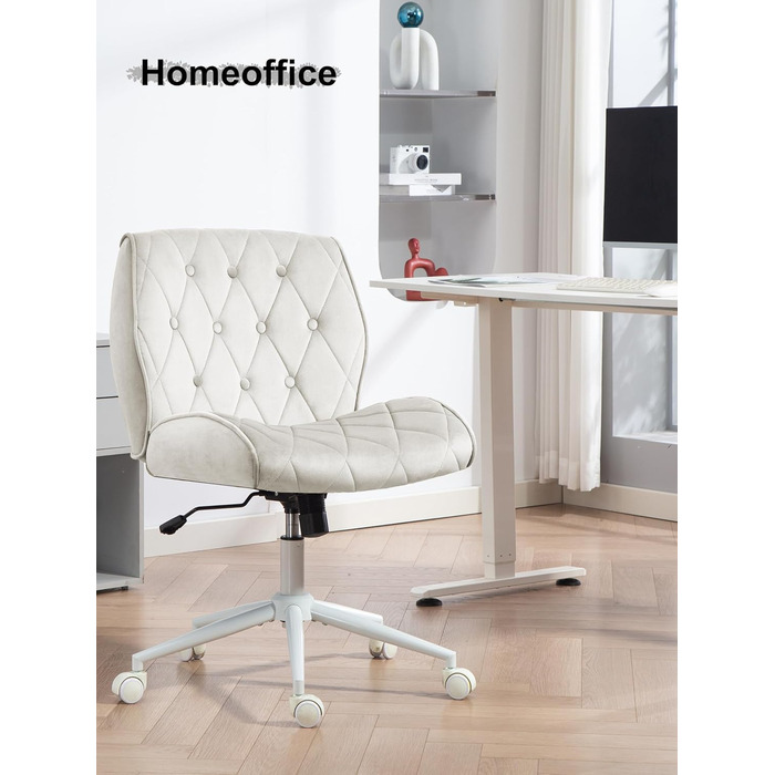 Крісло для дому та офісу Symino з функцією гойдання, крісло для макіяжу та письмове, з м'якої еко-шкіри, регульоване по висоті, поворотне на 360°, ергономічне, до 150 кг, велике