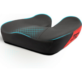 Велике сидіння з піною з пам'яті, ергономічна подушка для офісного крісла для полегшення тиску, подушка для полегшення болю в ішіасі з протиковзкими гумовими точками, дихаюча подушка для ігрового крісла (чорний)