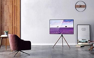 Підставка для телевізора TECHLY 49-70 дюймів для LCD/LED/Plasma, темний горіх