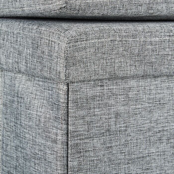 Relaxdays Складаний табурет зі спинкою L