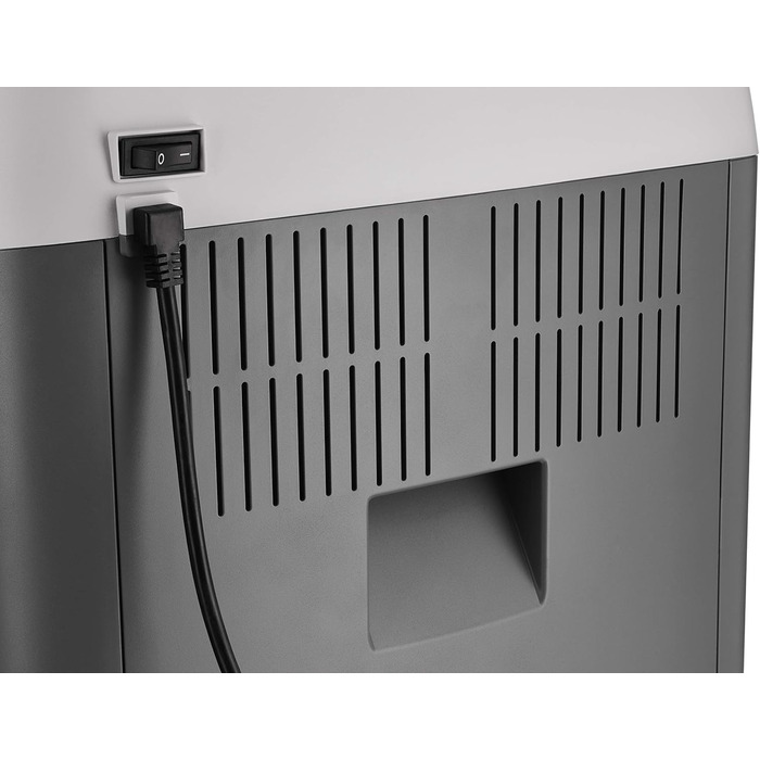 Шредер Dahle ShredMATIC 90 з автоподачею паперу, P-4, 300 аркушів, світло-сірий/сірий, без масла, без обслуговування