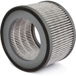 Повітряний Очищувач Soehnle AirFresh Clean 400 з 4-ступеневою системою очищення, HEPA та вугільним фільтром, UV-C світло, для алергіків. Запасні фільтри 400