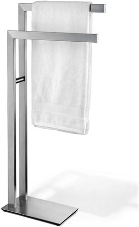 Підставка для рушників ZACK 'LINEA', нержавіюча сталь, матова, 80.0 x 15.0 x 38.5 см