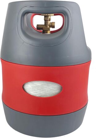 Газовий балон CAMPKO 5 кг, 12,7 л, композитний, з клапаном безпеки - найлегша для пропану