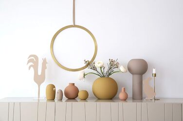 Ваза куляста Cooee Design, 20 см, охайний окер