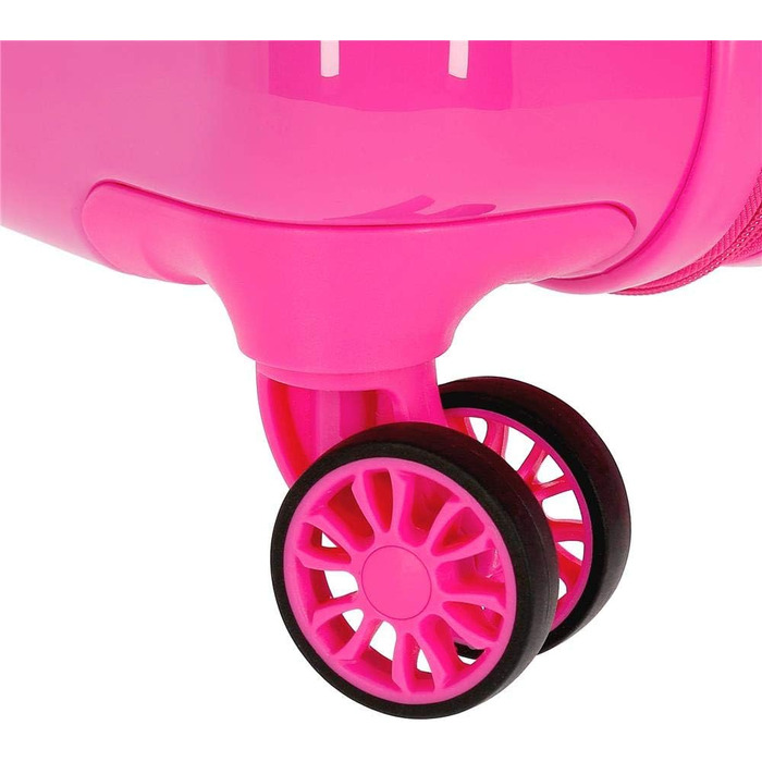 Валіза в салоні рожева 34x55x20 cms Кодовий замок ABS з твердою оболонкою 34 л 2,6 кг 4 подвійні колеса ручної поклажі