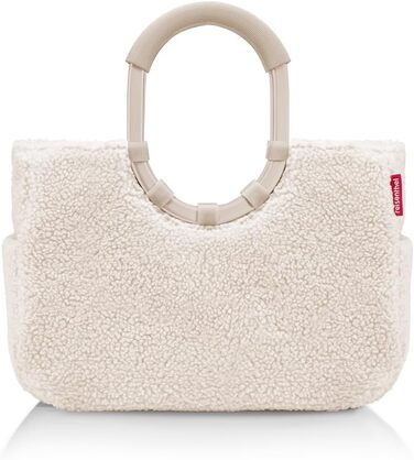 Сумка Reisenthel Loopshopper Teddy Sand – міцна, з відділеннями, з перероблених PET-пляшок