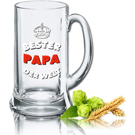 Пивний кухоль PorcelainSite Icon 0,5 л - Найкращий тато у світі (макс. 50 символів)