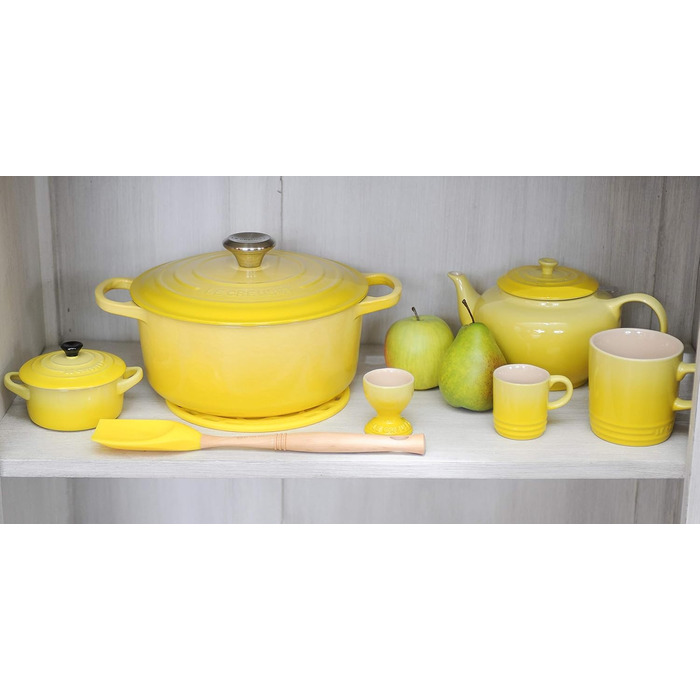 Le Creuset Signature Чавунна сковорода з кришкою, 24 см, 4.2 л, Citrus