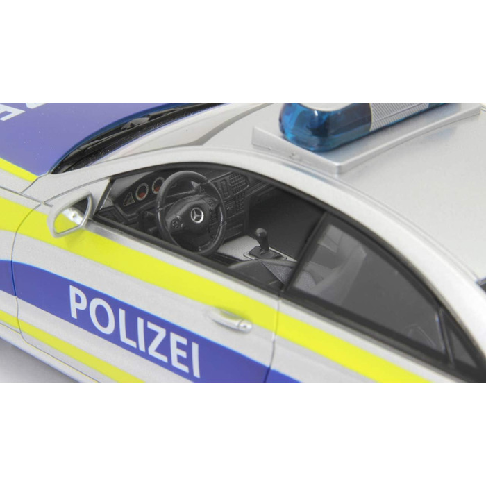 Модель Mercedes-Benz E350 Coupe 1:16 JAMARA 410023, 2.4GHz, світло-звукові ефекти (сирена, сигналізація, блимання, 4 швидкості)