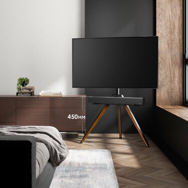 Кріплення для саундбара FITUEYES Design для телевізійних стійок Picasso, регульоване, до 6,5 кг, з антиковзкими EV-подушками