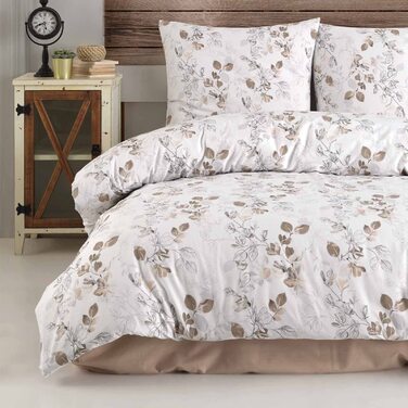 Комплект постільної білизни Buymax® 200x220 з 100% бавовни (3-х частинний): простирадло, наволочки 80x80 см, ковдра 200x220 см. Сертифікат ÖKO-TEX