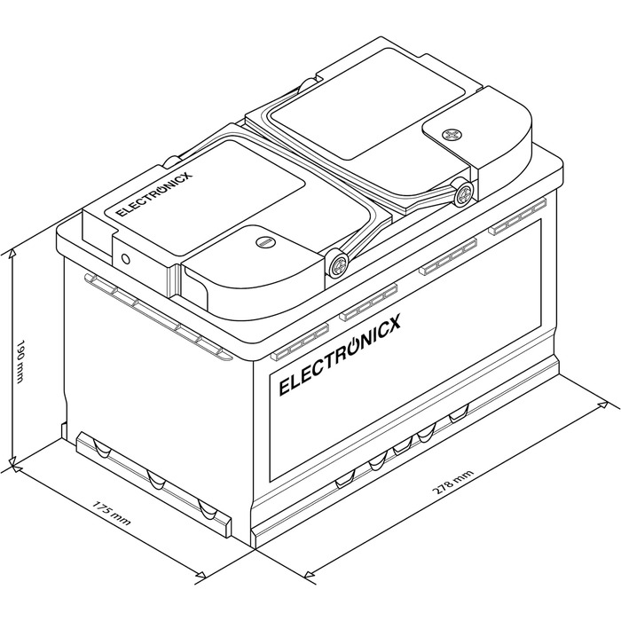 Акумулятор 12V 100Ah GEL для сонячних батарей, човнів, автофургонів, караванів