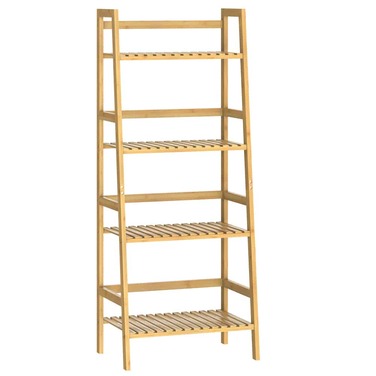 Полиця стояча Casaria бамбук 123x48x32см