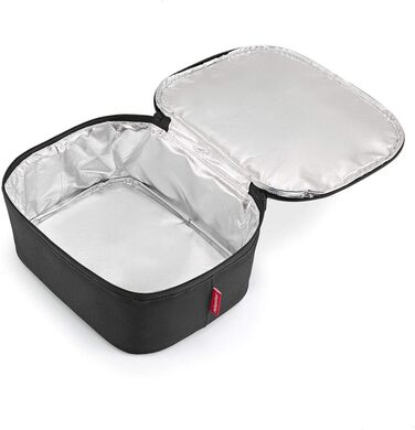 Сумка-холодильник Reisenthel M Pocket Black з переробленого PET: ідеальна для обіду, чорний колір