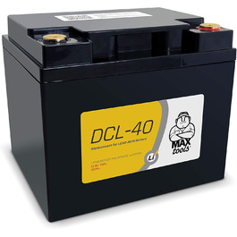 Літієва батарея MAXTOOLS DCL-40 12 В, LiFePO4, 40Ah 512 Втгод, понад 3 000 циклів при 80 ємності, легка та безпечна