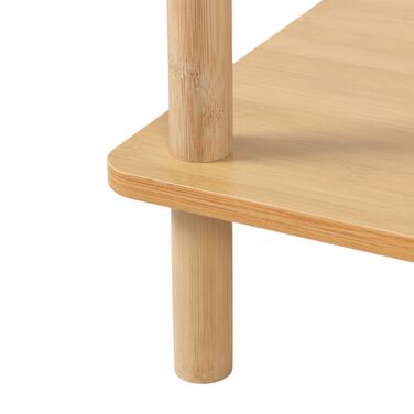 Стелаж Relaxdays з бамбука та МДФ, 3 полиці