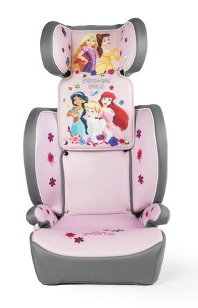 Автокрісло Tataway Disney Princesses i-Size, 15-36 кг (3,5-12 років), рожеве, група 2/3