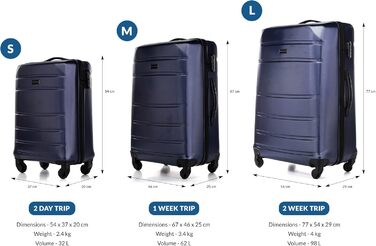 Валіза на колесах WITTCHEN Globe Line, ручна поклажа, ABS, кодовий замок, 25 x 33 x 33 x 16,5 см, червоний (Lufthansa/Eurowings/Ryanair/Condor/Discover Airlines)
