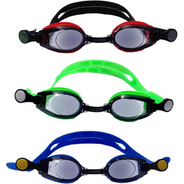 Оптичні окуляри для плавання для дітей з тонованими лінзами, коригувальними лінзами на око та кольором лінз, які можна вільно вибрати