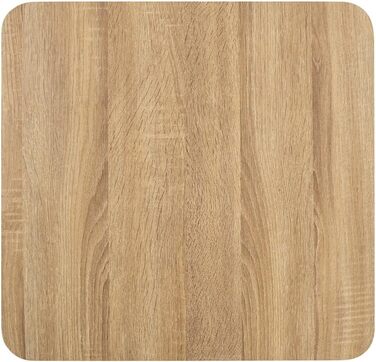 vidaXL Барний стіл для двох осіб, 60x60 см, MDF, Темно-коричневий