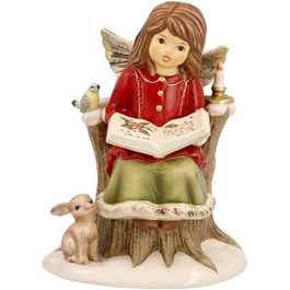 Новорічна прикраса Goebel фігурка ангела з порцеляни, розміри 14,5 см х 11,5 см х 11 см, 66-704-33-1